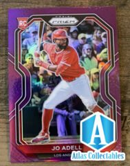 2021 Panini Prizm - Jo Adell #191 Los Angeles Angels - ROOKIE Purple Prizm